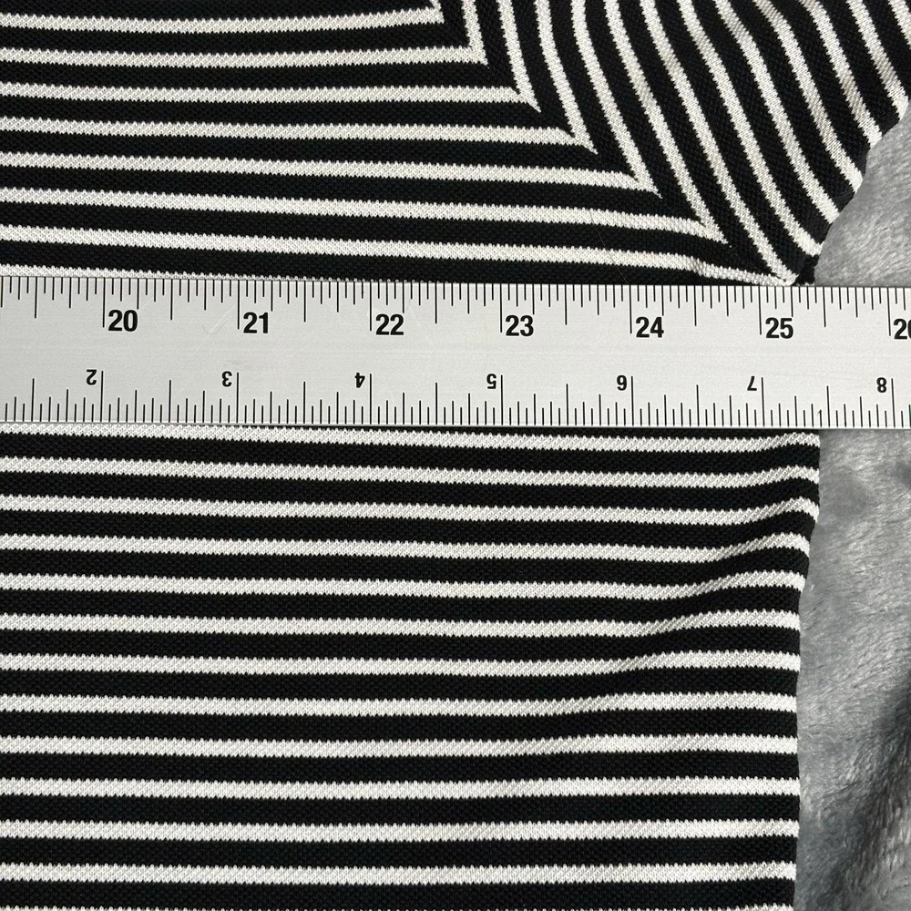 Polo Golf Ralph Lauren Short Sleeve Polo Black‎ And White Stripes Size X-Large